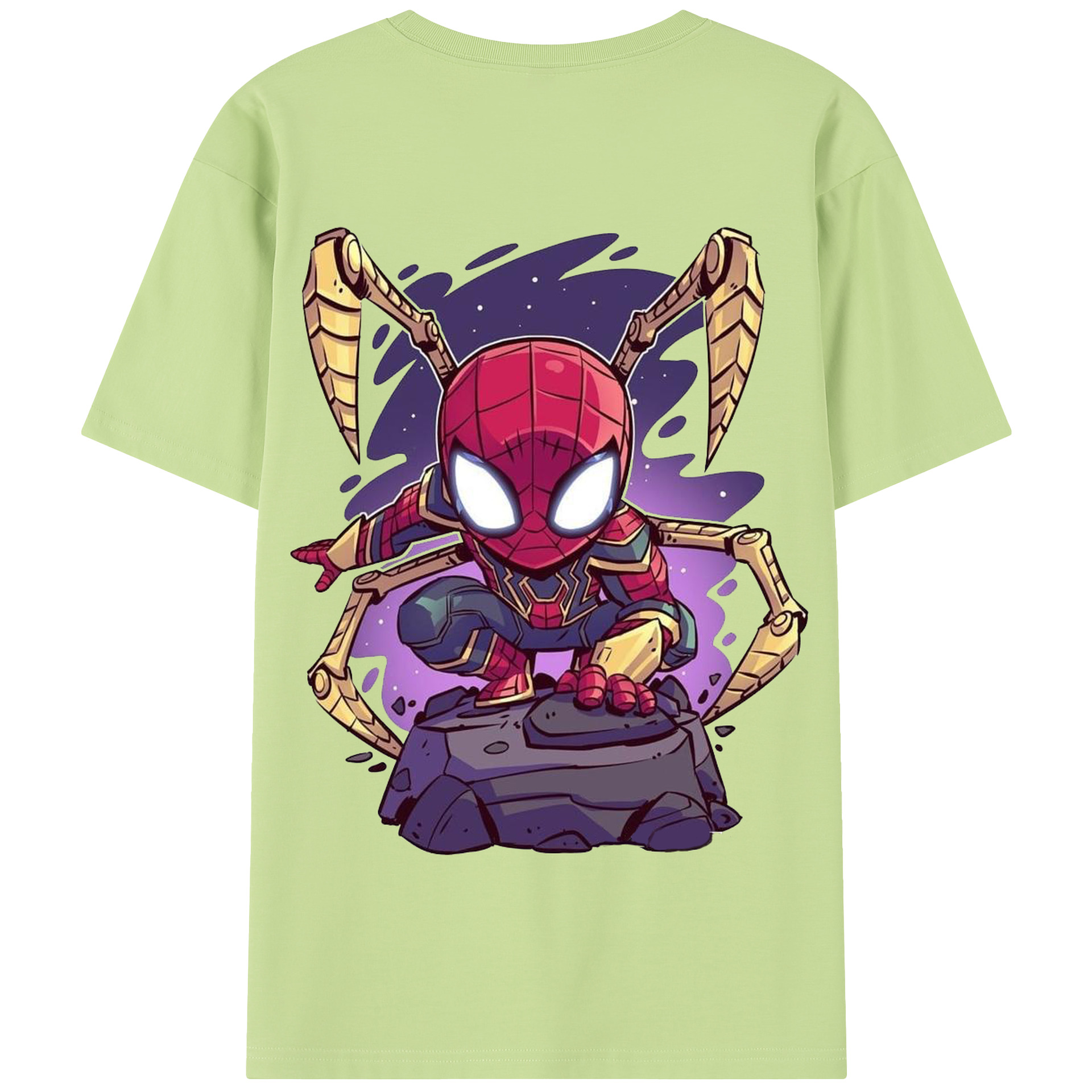 （画像用） アベンジャーズ The Avengers 綿100％半袖Tシャツ（背面プリント）